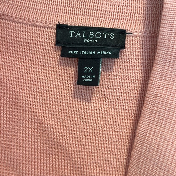 Talbots Wool Jacket/Sweater - Picture 3 of 6